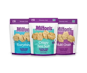 Free Milton's Gluten Free Crackers at Publix!