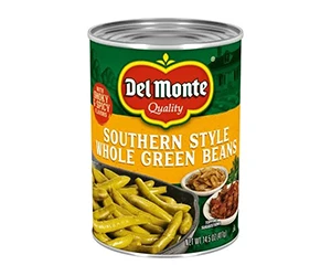Free Del Monte® Southern Whole Green Beans at Publix!