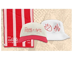 Win Exclusive Edible x Tajín® Merch!