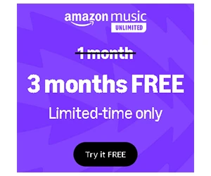 Free 3-Month Amazon Music Unlimited Trial - Prime Members Only!