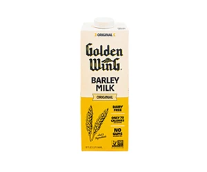Free Golden Wing Barley Milk – 32oz Carton