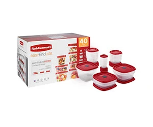 Free 40-Pc Rubbermaid Food Storage Set - After Cash Back
