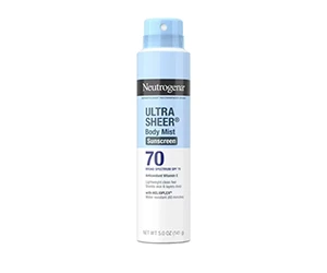 Neutrogena Ultra Sheer Sunscreen Spray SPF 70 - Only $8.88 at Walmart (Reg $9.88)