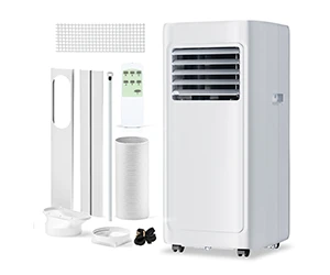 Simzlife Portable Air Conditioner 8000 BTU - Only $189.98 at Walmart (Reg $389.99)