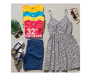 32 Degrees Limited-Time Deals