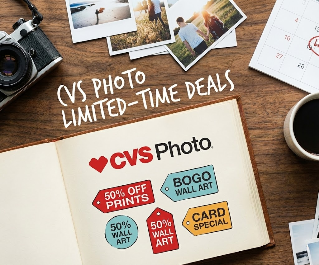 CVS Photo Limited Time Deals: Calendars, Canvas Prints, Gifts & More