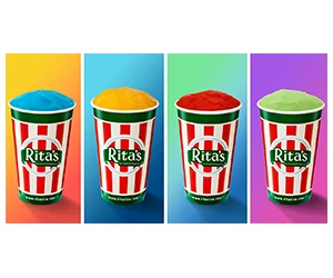 Free Small Italian Ice on May 3 at Rita’s - App Exclusive Offer