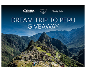 Win a Dream Trip to Peru – Hike Machu Picchu with Osprey, Oboz & Traveling Jackie
