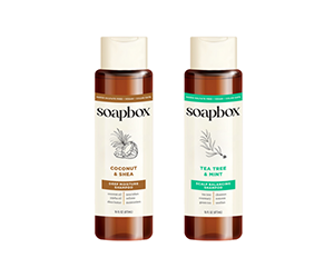 Free Bottle of Soapbox Shampoo – Full Rebate Offer Ends June 12