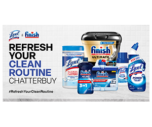 Free LYSOLยฎ or FINISHยฎ Product at Target โ 2,500 Sampling Spots Available