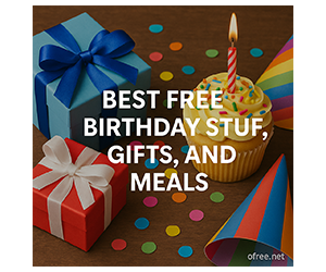 Best Free Birthday Stuff, Gifts, and Meals for 2025