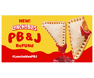 Free Lunchables PB&J Strawberry – 500 ReFUNd Packs Available