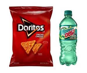 Free 20oz MTN DEW Baja with Doritos Purchase at Publix โ Clip Coupon