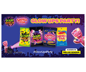Free SOUR PATCH KIDS or SWEDISH FISH Mini Glow Ups Candy – Host a Glow Ups Party