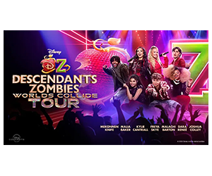 Win a Trip to Disney’s Descendants/Zombies: Worlds Collide Tour – SiriusXM Sweepstakes