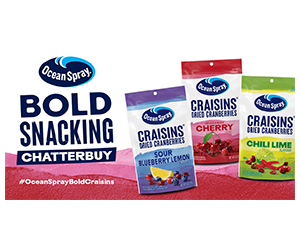Free Ocean Spray® Flavored Craisins® – Ripple Street Sampling Opportunity