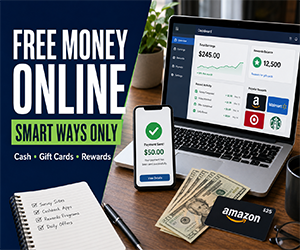 Free Money Online Without the Fantasy Math: Cash, Gift Cards & Rewards That Add Up
