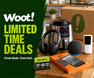 Today Only at Woot!: Toys from $2.84, Travel Gear, Powerbanks, Beauty Finds & More