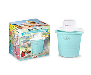 Free Nostalgia Electric Ice Cream Maker After Cash Back