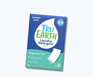 Free Tru Earth Laundry Detergent Sheets - Apply Through Butterly