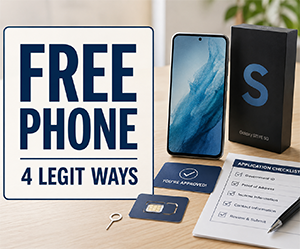 How to Get a Free Phone: 4 Legit Ways to Start