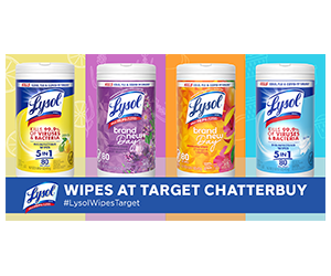 Free LYSOL® Disinfecting Wipes at Target