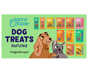 Free Edgard & Cooper Dog Treats with Rebate
