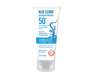 Free Blue Lizard Sensitive Mineral SPF 50 Sample