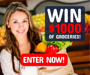 Win $1,000 Worth of Groceries!