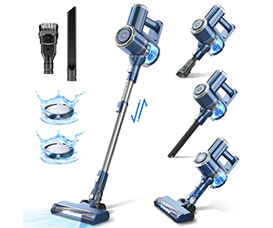 Prettycare Cordless Stick Vacuum Now Only $79.98 at Walmart (Reg $399.99)