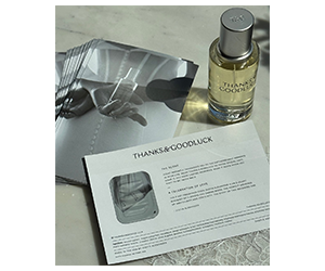 Free Thanks & Goodluck Fragrance Sample!