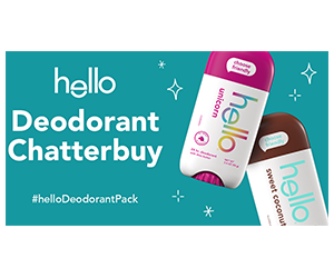Free hello Deodorant from Walmart!