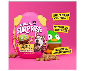 Free BONKERS Surprise for Your Dog!