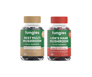 Free Fungies Vegan Mushroom Gummies!
