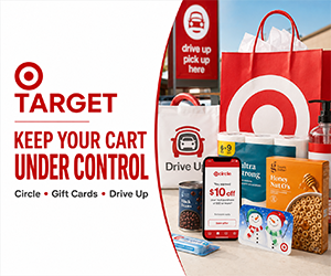 Target Circle, Gift Card Promos & Drive Up Can Help Keep Your Cart Under Control