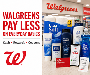 Walgreens Cash, Register Rewards & Digital Coupons Can Make Everyday Basics Cheaper