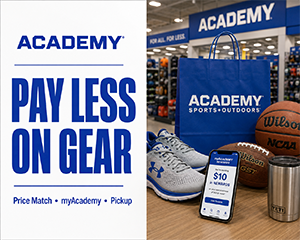 Academy Price Match, myAcademy & Pickup Can Help You Pay Less for Gear