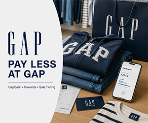 GapCash, Rewards & Sale Timing Can Help You Pay Less at Gap