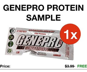 Free GenePro Protein Supplement Sample