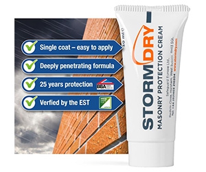 Free Stormdry Masonry Protection Cream Sample