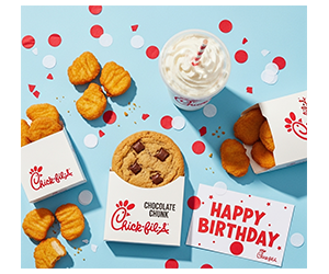 Free Birthday Reward - Chick-fil-A One Members