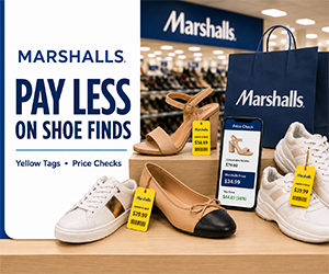 Marshalls Shoe Finds, Yellow Tags & Price Checks Can Help You Spend Less