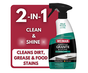Weiman Granite Cleaner & Polish โ 16oz at Walmart $4.99 (Reg $8.99)