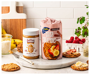 Free Justin's Peanut Butter or Wasa Crisp Creations - Up to $6 Value!