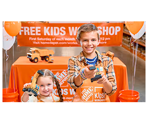 Free Excavator Craft for Kids - Build, Play & Learn at Home Depot!