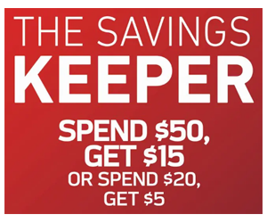Spend $50 - Get $15 Back or Spend $20 - Get $5 Back on P&G Essentials!