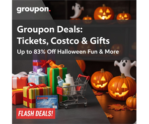 Groupon Deals: Snag Halloween Horror Nights Tickets, a Costco Deal & Up to 83% Off Gifts