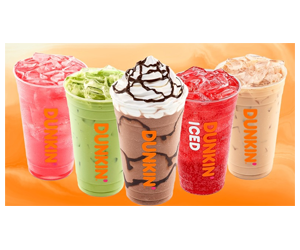 Free Dunkin’ Non-Coffee Drink Reward for Rewards Members
