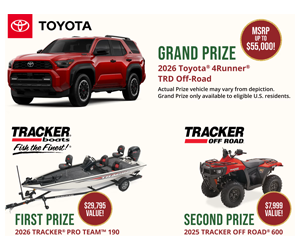 Win in the Bass Pro Shops Great Outdoors Giveaway