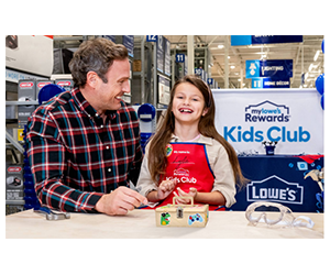 Free Lowe’s Kids Club DIY Toy Box Workshop
